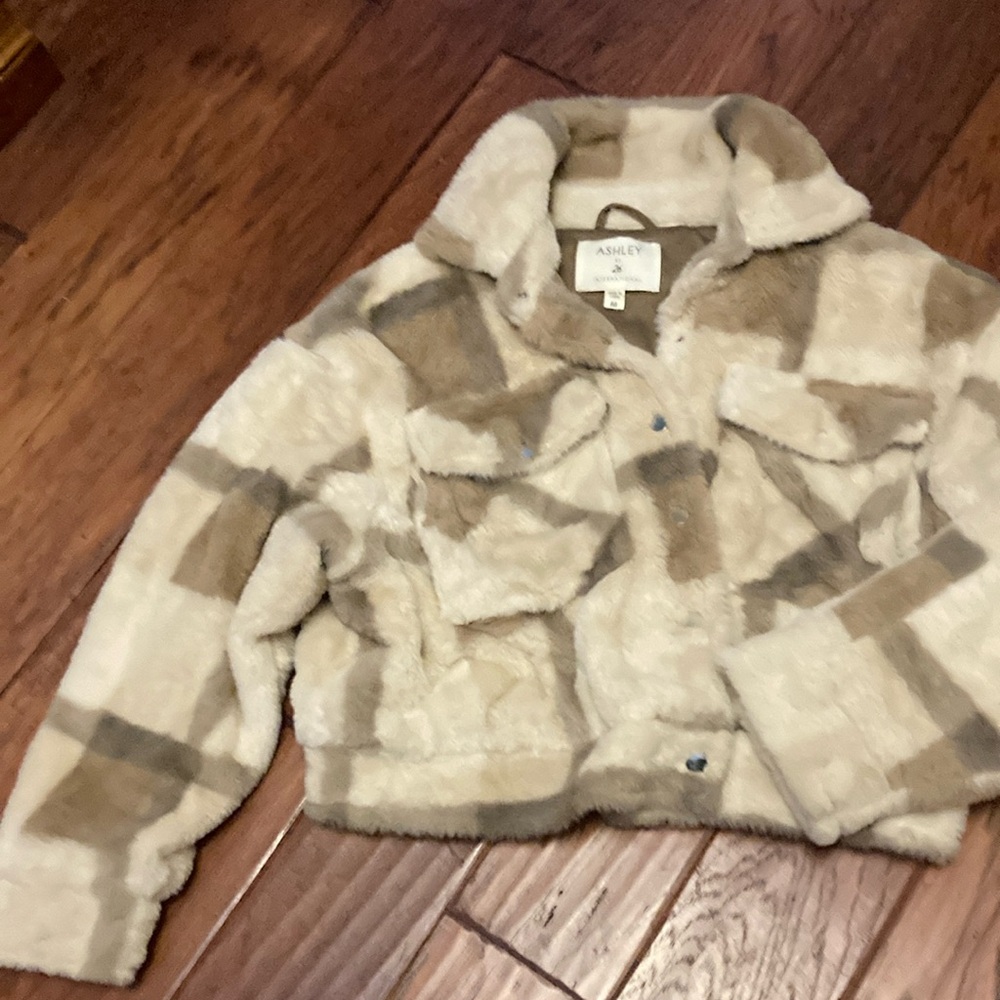 Ashley coat very soft.